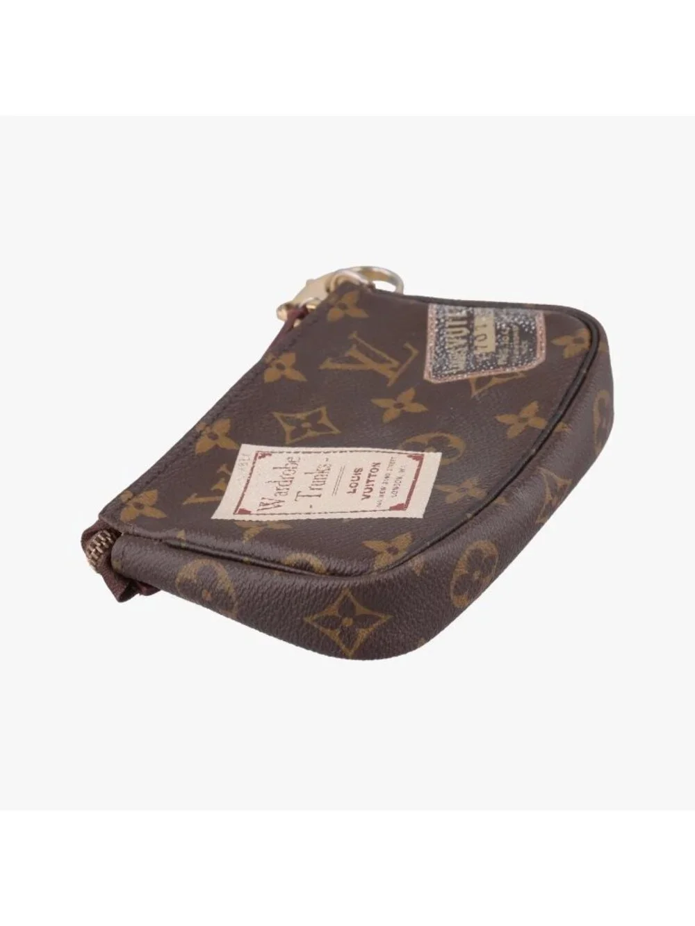 Louis Vuitton Mini Pochette Brown Monogram Canvas Handbag